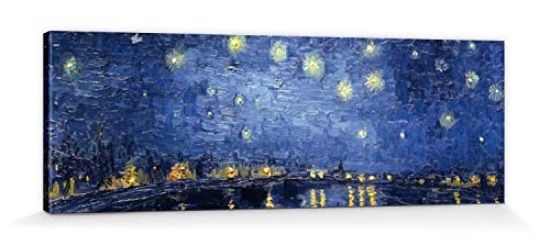 1art1 Vincent Van Gogh - Noche Estrellada El Ródano