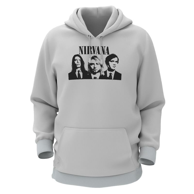 Cotton Hoodie for Men & Women | 350 GSM 100% Pure Cotton Outfit |Graphic Printed Casual Wear |Nirvana|-picture-31