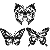 🦋【Decoración perfecta】: cada decoración de mariposa de metal será una hermosa decoración en la cocina, el pasillo o en cualquier otro lugar para sacudir el monocromo de su habitación y agregar un toque de color a las paredes, que siempre atraerá y apreciará a sus visitantes y usted