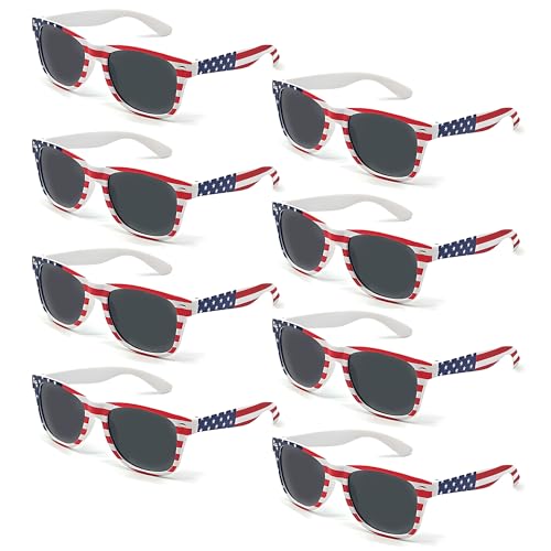 SIEYEWER American Flag Sunglasses 4th of July Accessories for women