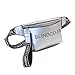 Produktbild FBGood Unisex Helles Leder Umhängetasche Hüfttasche, Wasserdicht Sporttaschen Kuriertaschen Geldbörse Bauchtasche Handytasche Outdoorsport Gürteltasche für Wandern, Radfahren, Reisen
