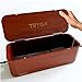 TEYGA Bamboo Cable Management Box - Stylish Cord Organizer Box Hides Power Strip and Keeps Cords Untangled - Surge Protector Cover Keeps Children Safe - TV Cord Box for Home and Office