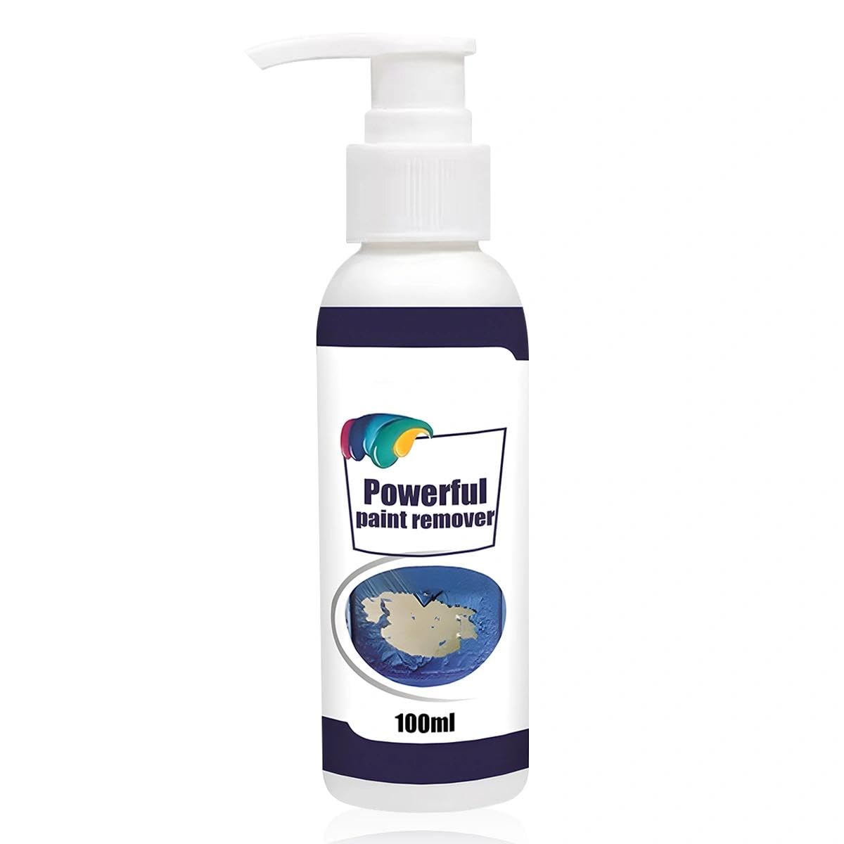 Vluvla White 100Ml Paint Stripper, Paint And Varnish Remover, Paint Remover For Metal/Wood/Concrete