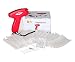 PAG Fine Tagging Gun Price Tag Attacher Gun for Clothing with 5 Needles and 2000pcs 2" Tag Barbs Fasteners, Red