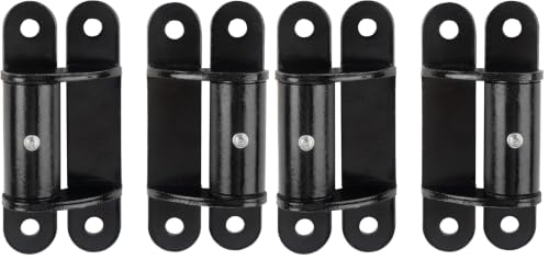 Image of Heavy Duty 7 inch Face Mount Bolt on Weld on Roller Bearing Gate Hinges for Large Heavy Driveway Gates Up to 1100 Pounds, 2062P Lubricable Iron Gate Hinge (1 Pair) (Pack of 2)