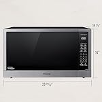 Panasonic NN-SN98JS Microwave Oven Stainless Steel Countertop/Built-In with Inverter Technology and Genius Sensor, 2.2 Cubic Foot - Image 4