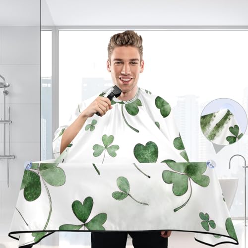 Capa de barbería impermeable ajustable para hombres miniatura 6