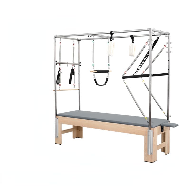 Macchina professionale per pilates Reformer per palestra domestica, resistenza regolabile per allenamento completo del corpo, migliora la forza e la flessibilità