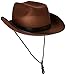 Jacobson Hat Company Men's Felt Studded Cowboy Hat, Brown, Adult