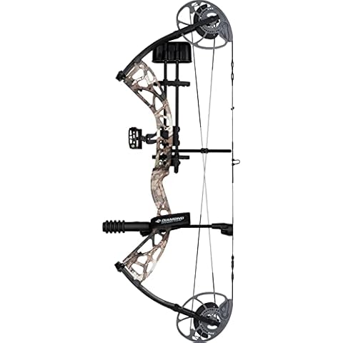 Diamond Archery Edge Max Versatile Fully Adjustable Durable Accurate Stable Compound Bow, Stoke, Right Hand Cover