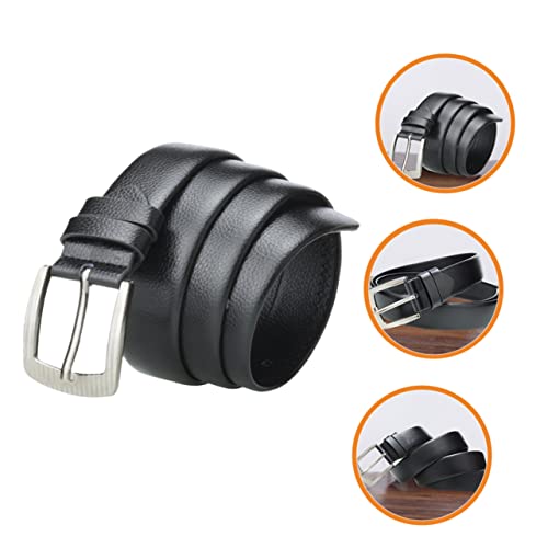 Men Adjustable Waist Belt Stylish and Practical Waistband for Casual and Formal Outfits for Jeans and Trousers with Random Buckle Style4