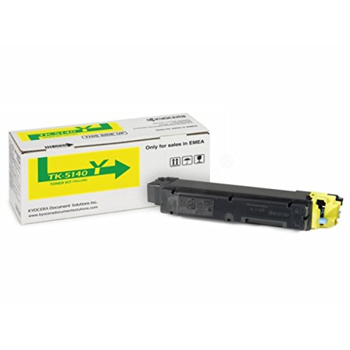 Cartouche Toner Jaune Kyocera TK5140Y ECOSYS M6030cdn 5K Pages