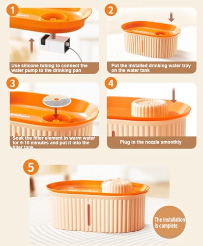 Fuente de agua automática para gatos y perros 2L miniatura 7