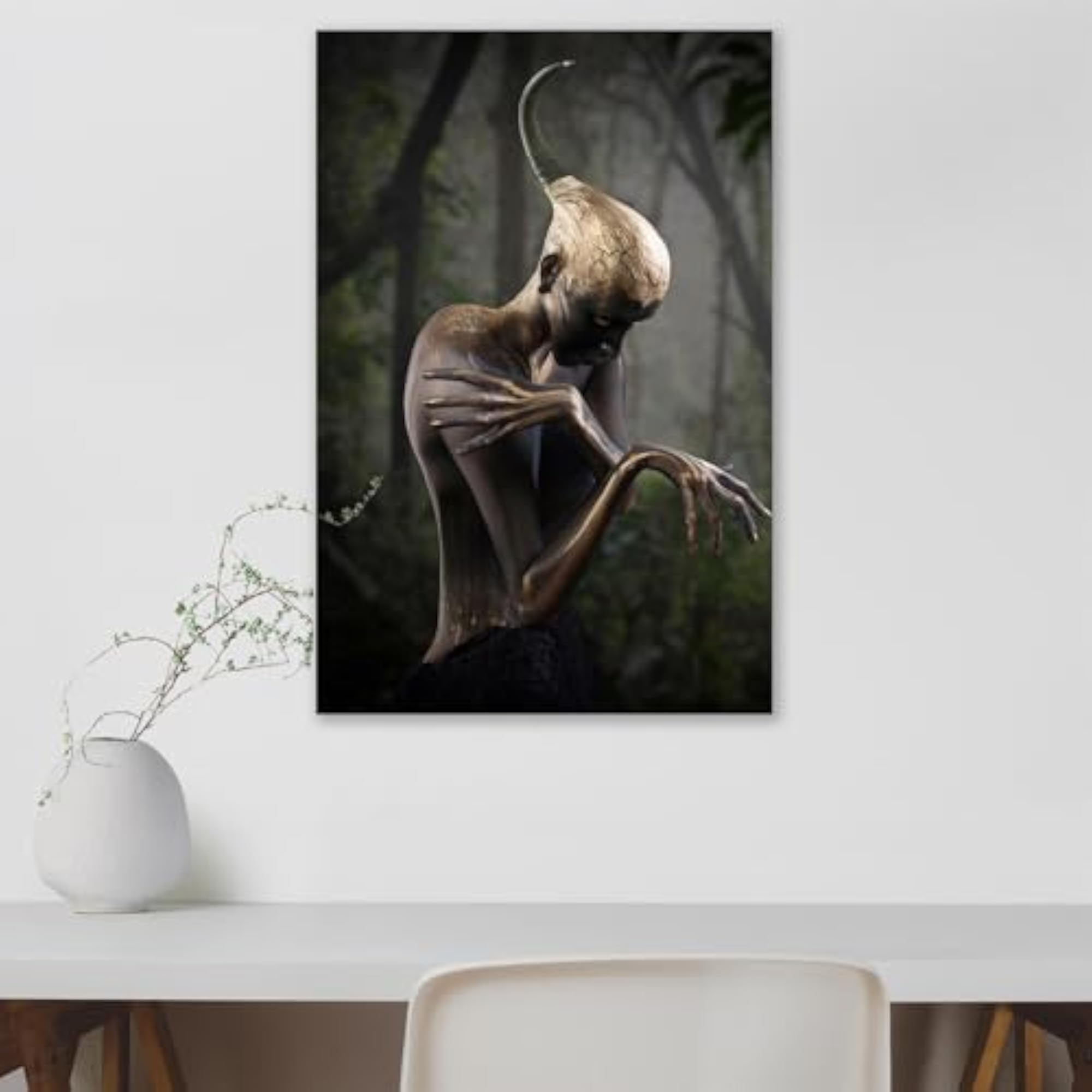 Fantasy Style Portrait Wall Sticker for Home Decoration