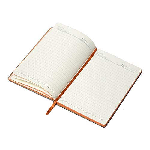 Image of COI Diary Brown A5 Notebook - Unique Multipurpose Stationery, New Year Diary for Office Going Men and Women with Pen.