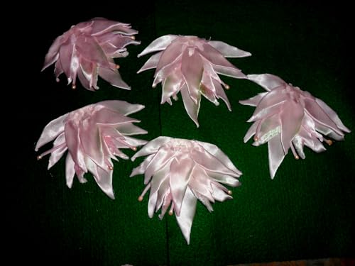 Vintage Millinery Flower Light Pink Satin/Velvet Petal Pads - Made