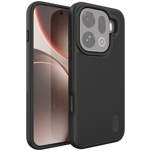 TUDIA MergeGrip Designed for Oppo Find x9 Pro Case 5G - [Military Grade Drop Tested] Dual Layer Shockproof Heavy Duty Tough Phone Cases Cover (Matte Black)