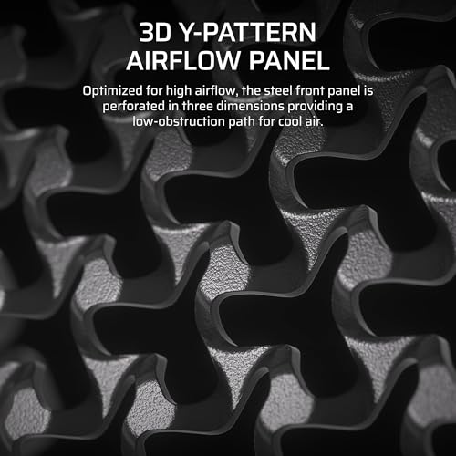 Image of CORSAIR 4000D Frame Modular Mid-Tower ATX PC Case - High Airflow, InfiniRail Fan Mounting System, Dual 360mm Radiator Support, ASUS BTF, MSI Project Zero, Gigabyte Project Stealth - Black