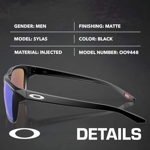 Image of Oakley SYLAS OO9448 Rectangle Shape Sunglasses With Official Eyewear Kit