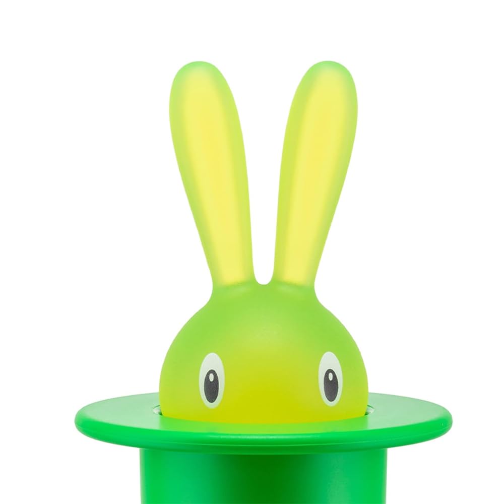 Porta stuzzicadenti coniglio porta stuzzicadenti scatola porta stuzzicadenti autosufficiente in PVC dispenser dolce contenitore per cucina soggiorno verde