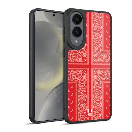 Coque en gel renforcée Samsung Galaxy S25 Edge Croix Rouge Bandana