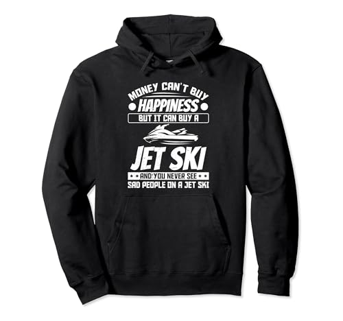 Jet-Ski Happiness - Ventilador de esquí acuático Sudadera con Capucha