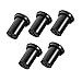HOLIDYOYO 5 pezzi Tubo di Uscita Bass Port per Woofer Box Altoparlante Nero Resistente Facilmente Installabile per Audio Auto immagine