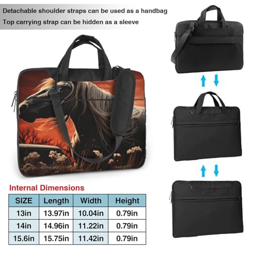 Maletín Mustang Romantic para laptop de 15.6 pulgadas miniatura 4