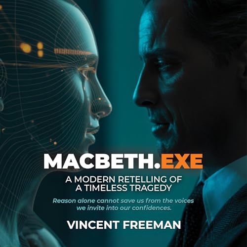 Diseño de la portada del título MacBeth.exe