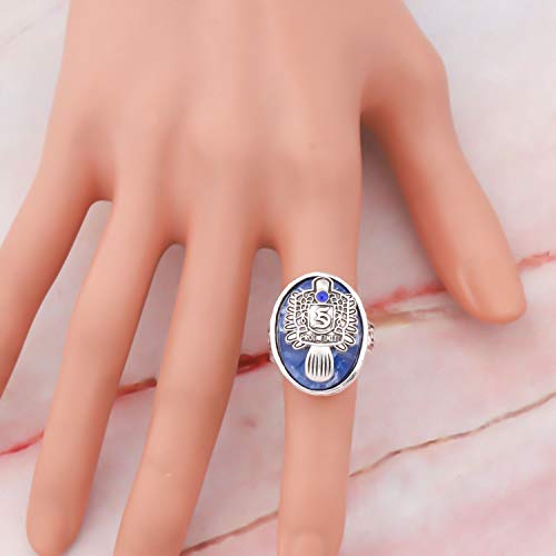 HOLLP Vampire Inspired Jewelry Gifts 26 Initial Letter Alphabet A-Z Initial Ring Gift for TV Fans3