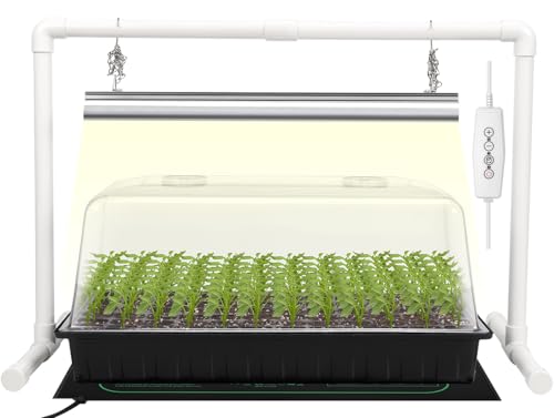 SOLIGT 1020 Size Seed Starter Kit with Grow Light and