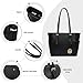 Miss Lulu Damen Handtasche Groß Taschen Shopper Tasche für Schule Mode Schultertaschen Tote Bag für Arbeit Freizeit