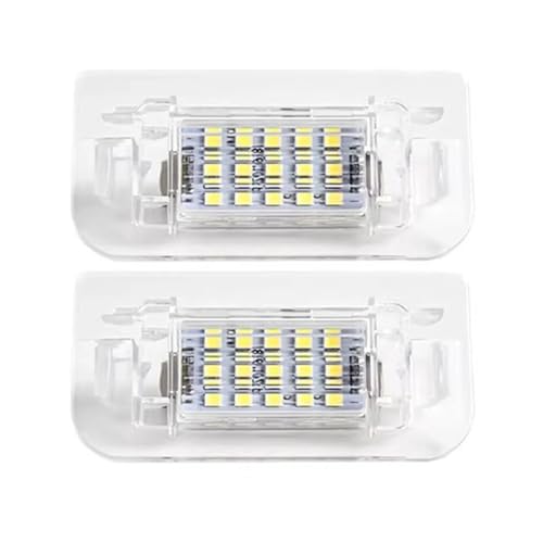 Luz de matrícula LED Canbus para Benz Clase B W246 15SMD A2468201566 sin error