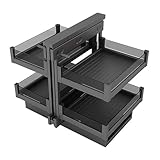 Trasforma la tua cucina con il nostro versatile mobiletto estraibile. Progettato per armadi ciechi, è dotato di cestini regolabili e rimovibili per ospitare varie altezze di oggetti. Facile da installare sul lato sinistro o destro e estrarre facilmente l'unità per accedere agli oggetti difficili da raggiungere. Migliora il tuo spazio con questa pratica soluzione per riporre la cucina.