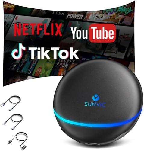 Amazon.co.jp: 「国内企業販売」SUNVIC CarPlay AI Box ワイヤレス