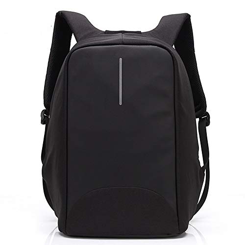 DC CLOUD Mochila Portatil Hombre Mochilas Escolares Laptop Backpack Mochila Antirrobo Impermeable Mochila para Computadora De Negocios Mochila con Puerto De Carga USB Mochila Informal Black