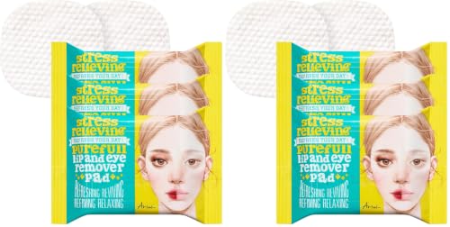 Ariul Purefull Lip & Eye Makeup Remover Pads – Oil-Infused Dual-Sided Pads, Gentle Exfoliation, Travel Friendly Compact Size, Korean Skincare (30 Pads x 6 Pack) image 5