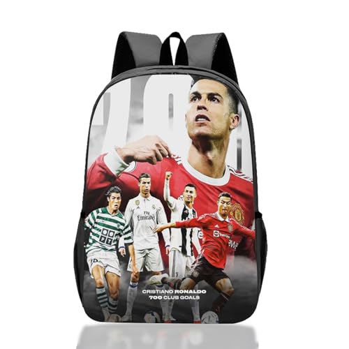 yumcute Mochila de fútbol para niños de 3 a 12 años, mochila de viaje casual para niños de 3 a 12 años, mochila de viaje casual para niños, 36 cm x 24 cm x 11 cm, mochila escolar para niños pequeños