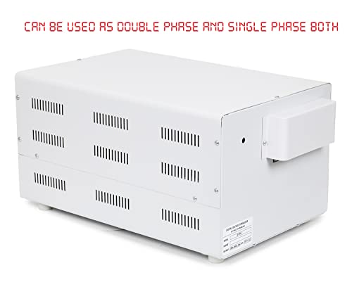Image of MuscleGrid Double Phase 10KVA Heavy Duty Electricity Bill Reducer Mainline Voltage Stabilizer (Can be Used as Single Phase) 100v to 500v