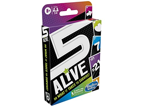Hasbro Gaming 5 Alive, para niños, Divertido Juego para Toda la...
