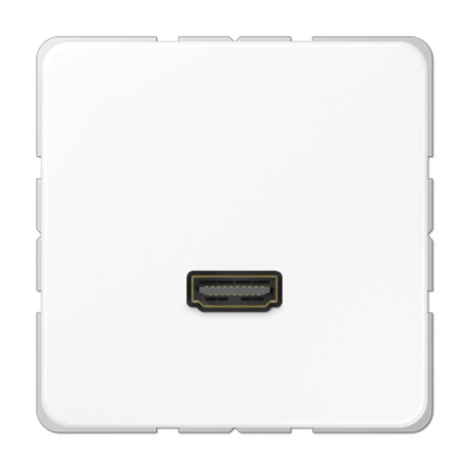 Jung MACD1112WW - Placa hdmi blanco alpino