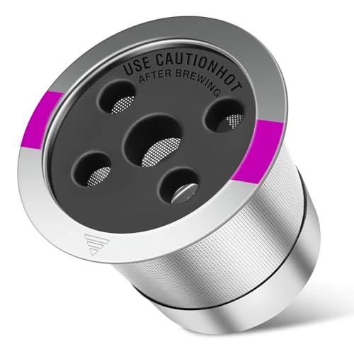 Sanyedou Reusable K Cups with Multistream Technology for Keurig K Supreme,K Supreme Plus and K Slim,Refillable Coffee Filters(1pack)