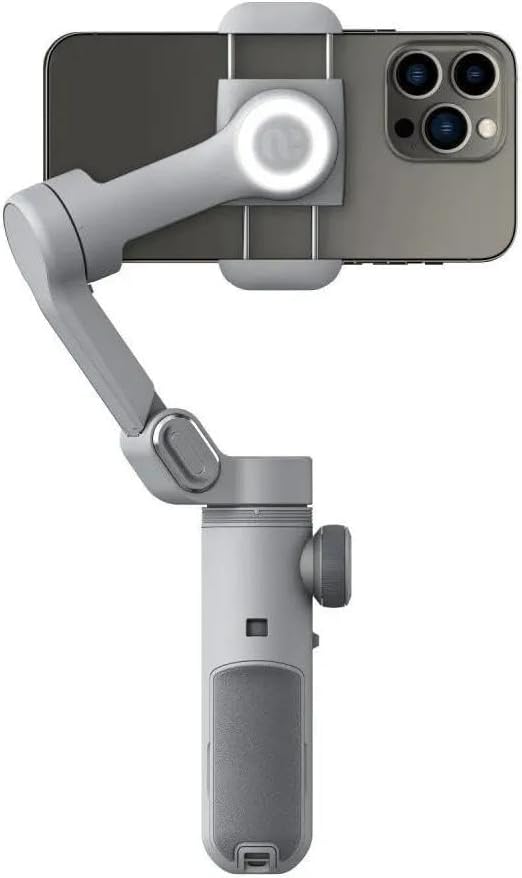 WIWU Wi-SE007 Gimbal Stabilizer in folded position