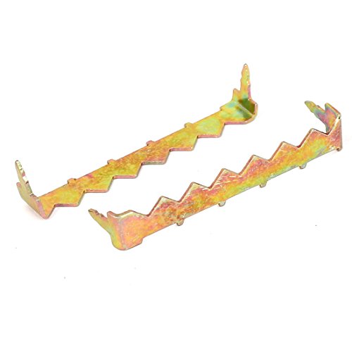 Image of uxcell a16062900ux0311 50mm x 8mm x 11mm No Nail Picture Frame Hanging Saw Tooth Hangers