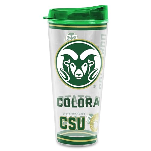 Image of Rico Industries NCAA College Double Wall Mayhem 16oz Or 20oz Tritan Tumbler W Lid