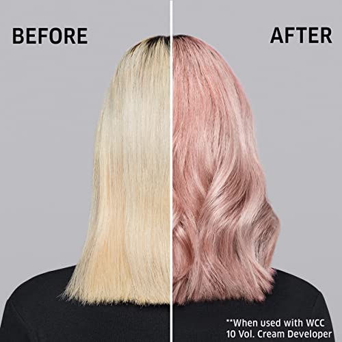 Image of WELLA colorcharm Permanent Creme Toner, Free of Animal-Derivied Ingredients, Parabens Free, Gluten Free, T50 Pink Blossom, 2 oz (Pack of 5)
