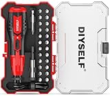 DIYSELF Electric Screwdriver Cordless Rechargeable 3.7V...