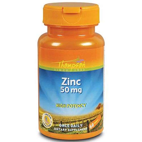 Thompson Zinc, Tablet (Btl-Plastic) 50Mg | 60Ct #TOP23
