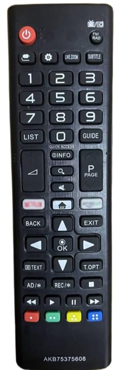 AKB75375608 Remote Control compatible akb75375608 remote 4K UHD TV 32LK6100 50UK6500 55UK6100 49UK6200 55UK6200 43UK6300 43UK6400 43UK6470 49LK5900
