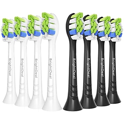 Brightdeal Replacement Toothbrush Heads Compatible with Philips Sonicare Electric Toothbrush for EasyClean HealthyWhite and Other Snap-On Handles Cover